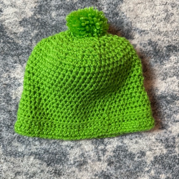 Grinch hat Knit Home made 2-3T - Picture 2 of 3